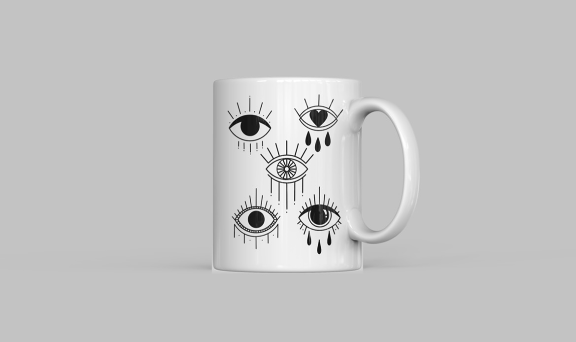 ماگ eyes can talk