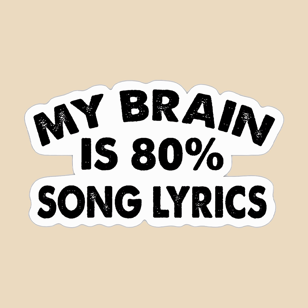 استیکر my brain کد 1124