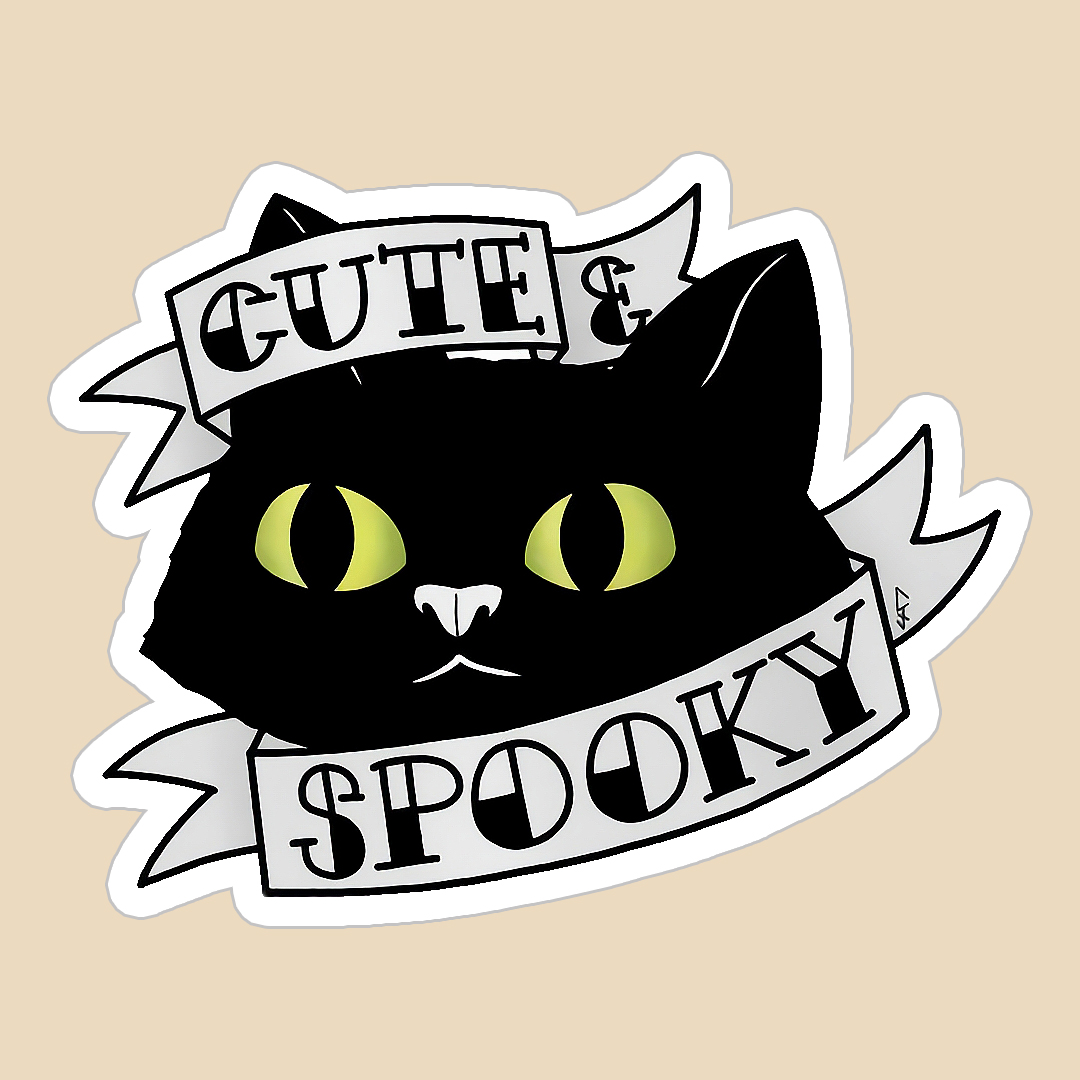 استیکر Black Cat کد 1126