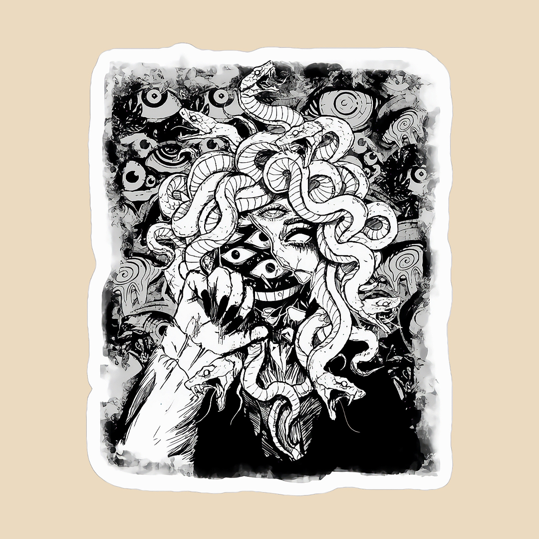 استیکر  python twisted around a girl کد 1127