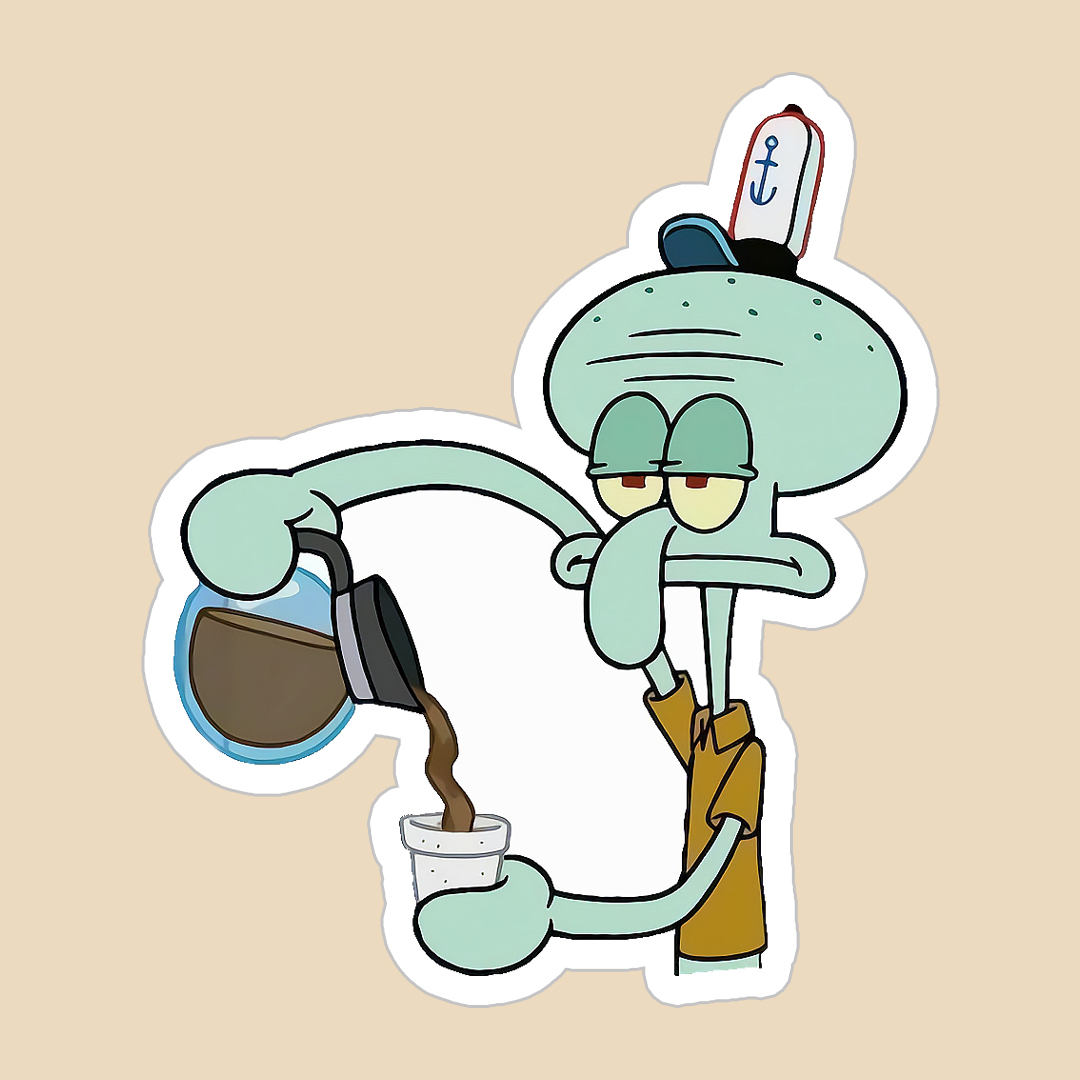 استیکر Mr octopus کد 1137