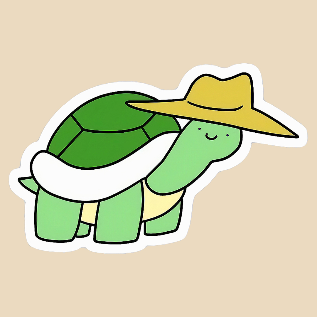 استیکر turtle کد 1187