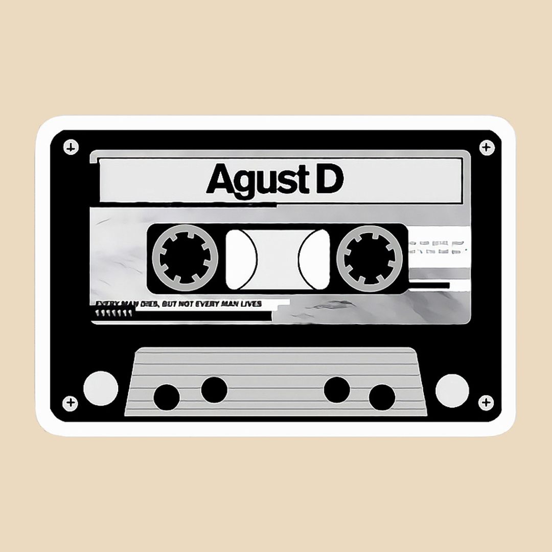 استیکر agust d کد 1214