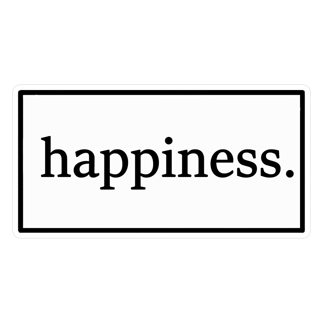 استیکر happiness کد 1327