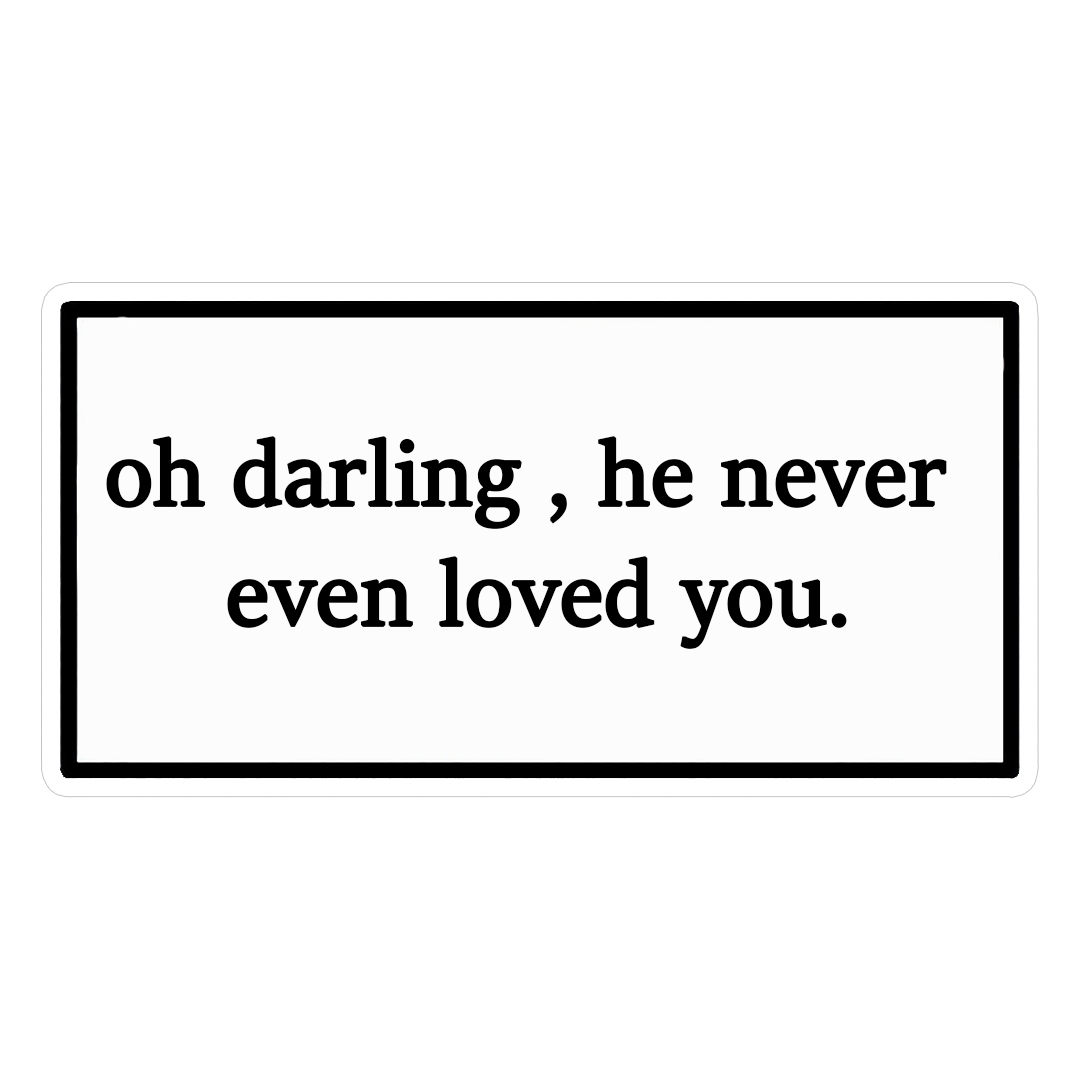 استیکر oh darling کد 1332