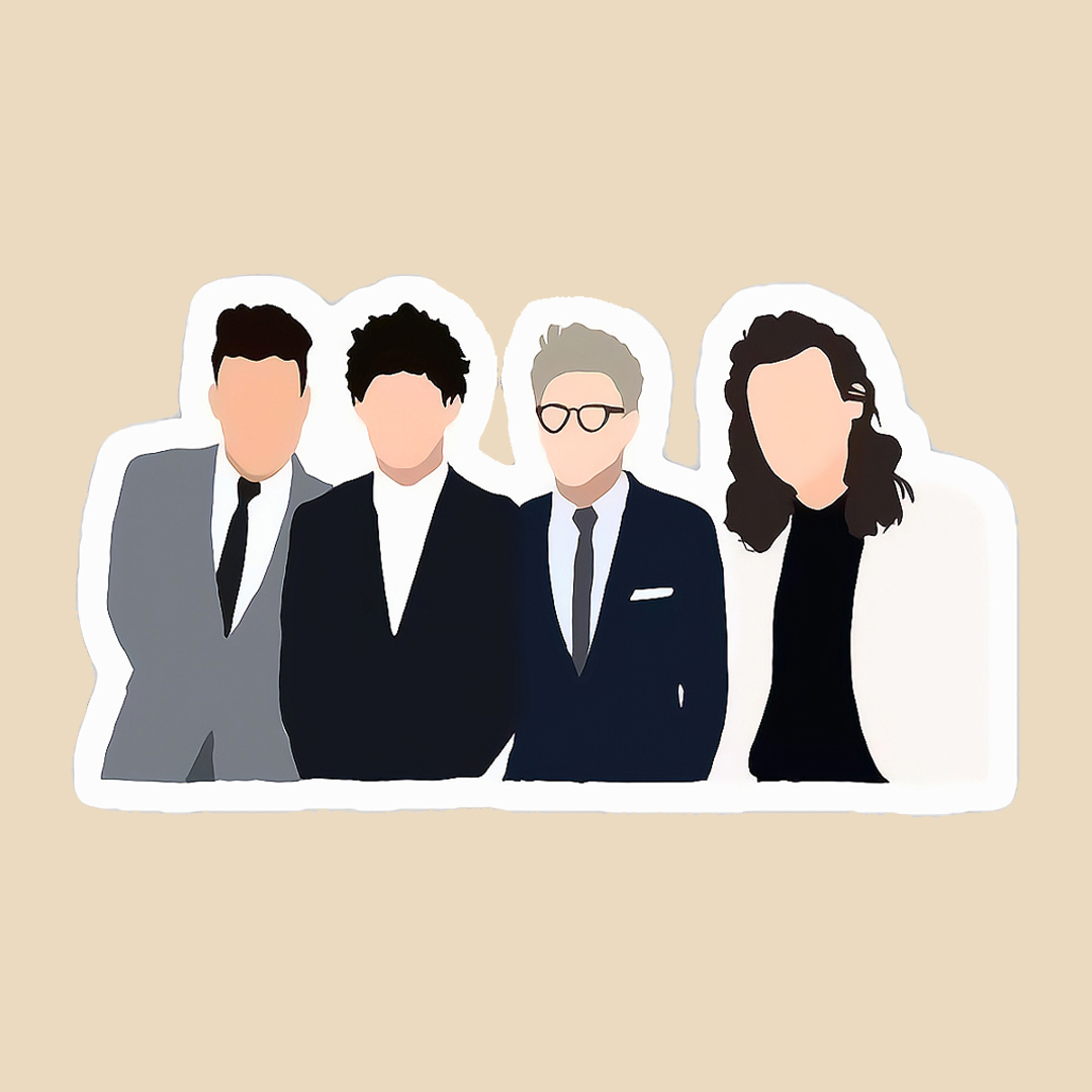 استیکر one direction کد 1272