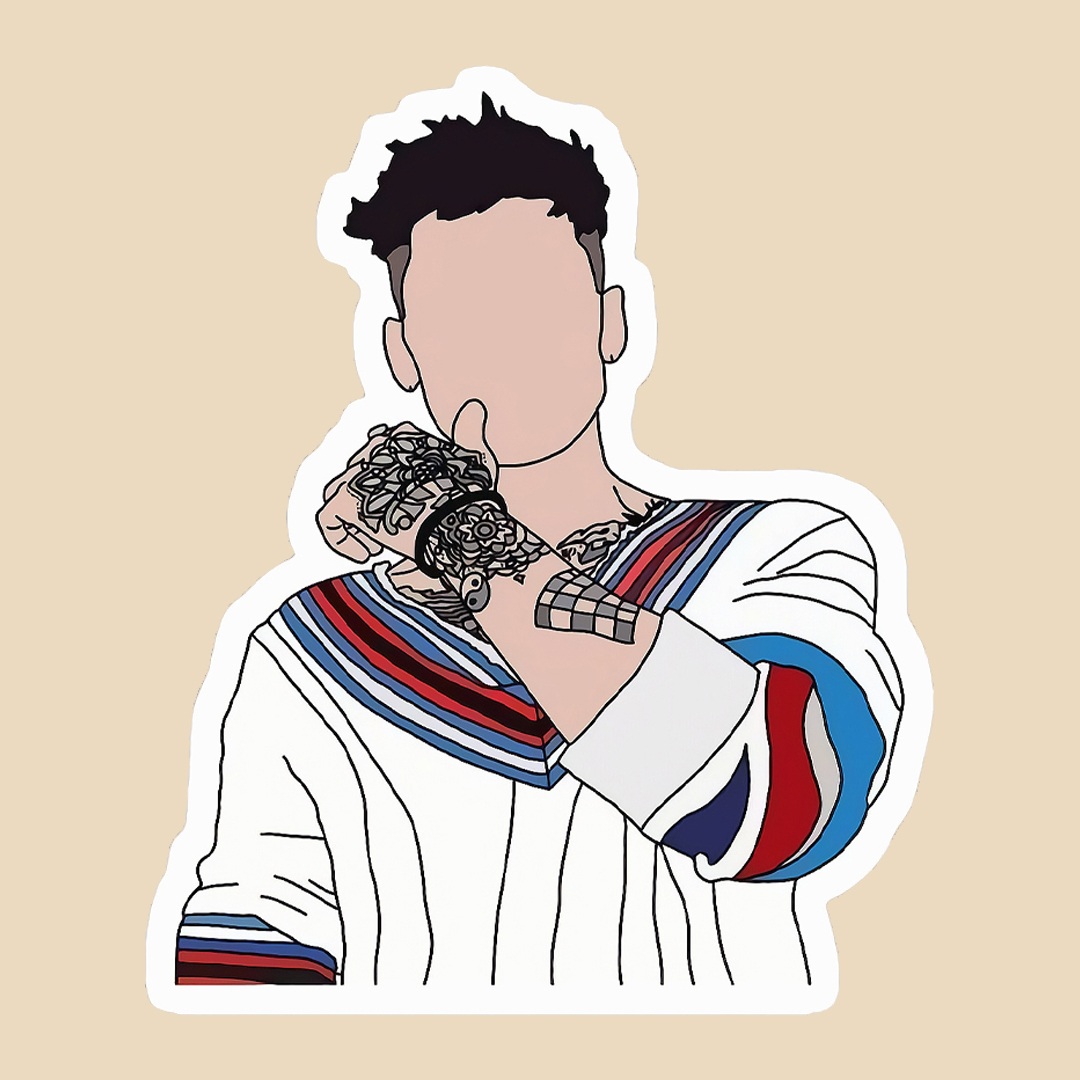 استیکر zayn malik کد 1276