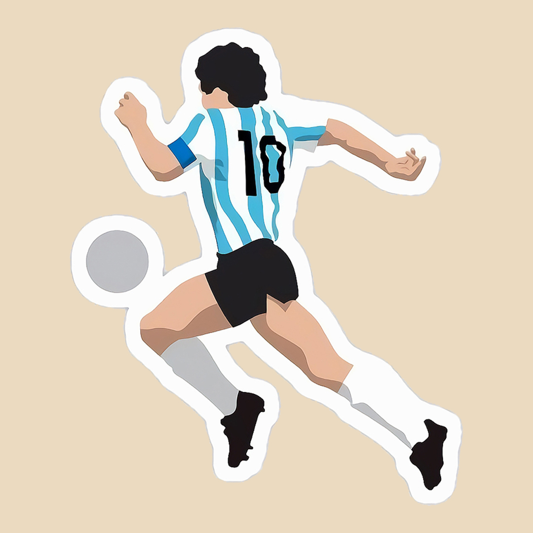 استیکر diego maradona کد 1406