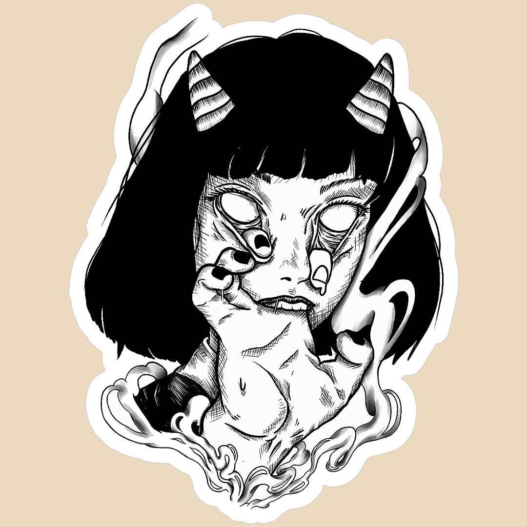 استیکر bad bitch witch کد 1603