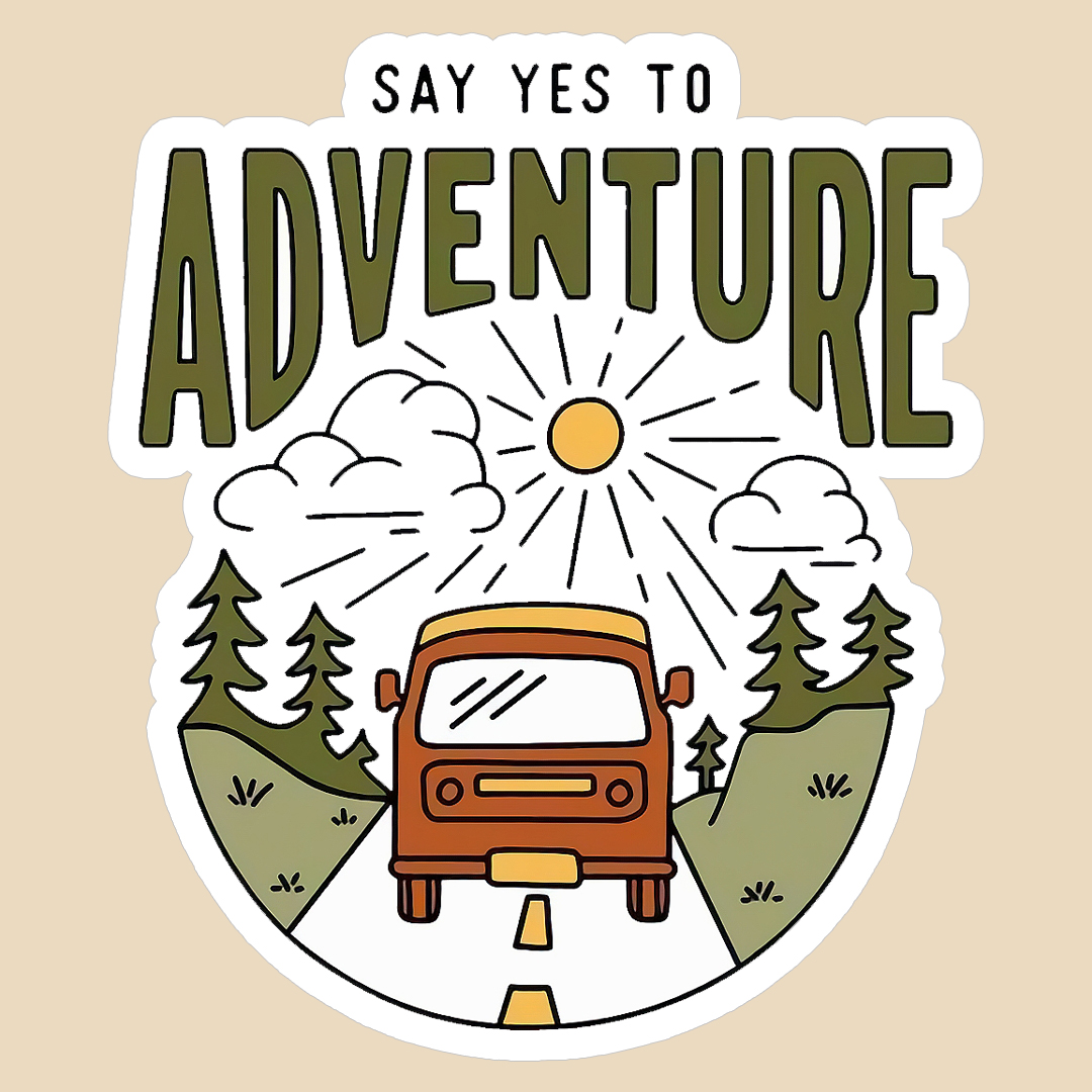 استیکر ADVENTURE کد 1547