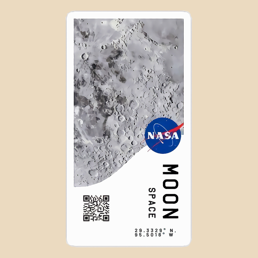 استیکر moon ticket کد 1565