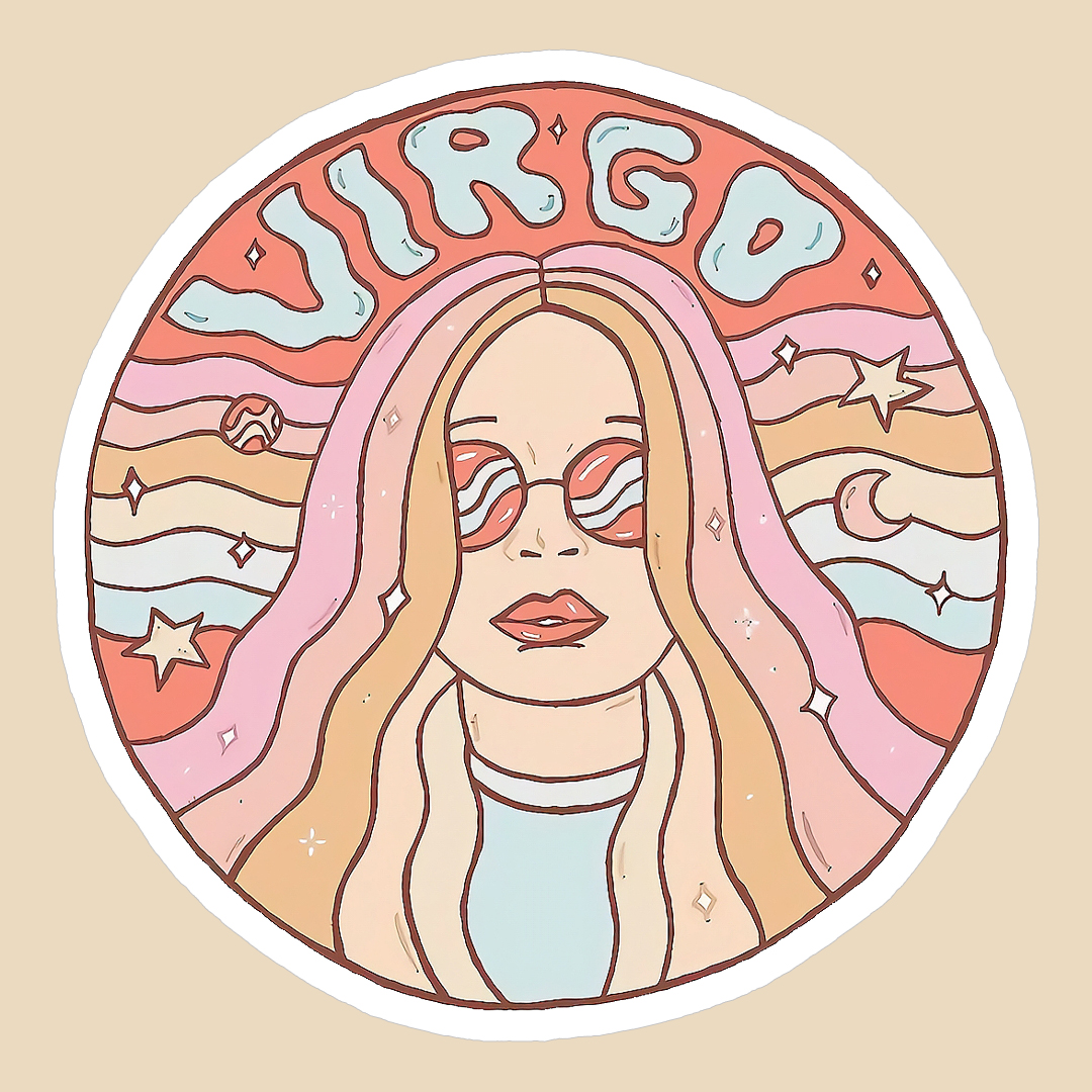 استیکر virgo girl کد 1592