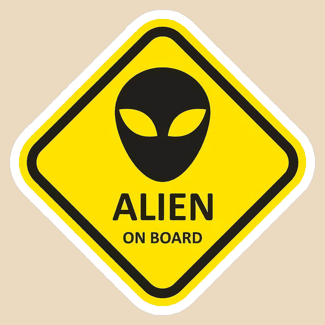استیکر alien on board کد 1701