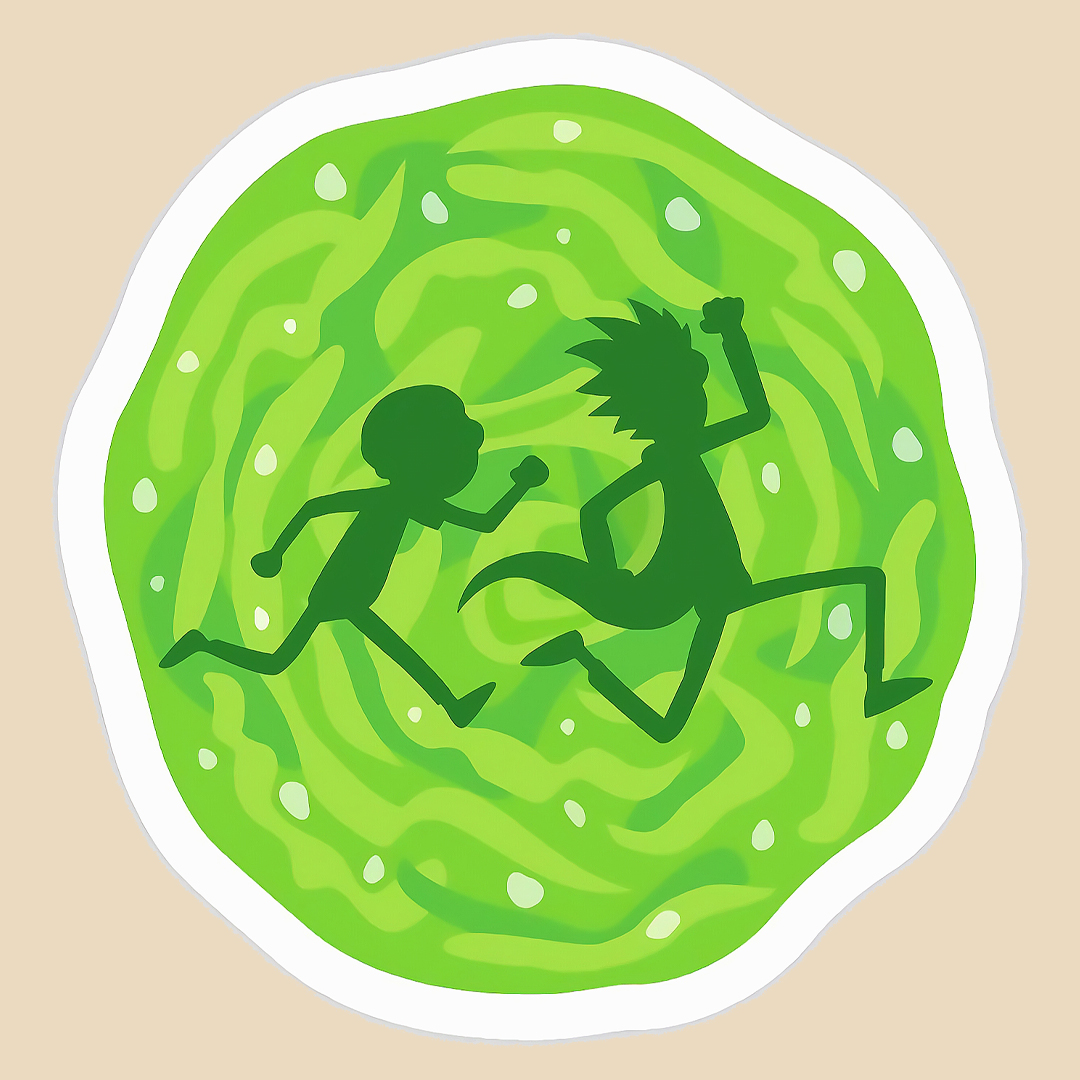 استیکر rick and morty کد 1726