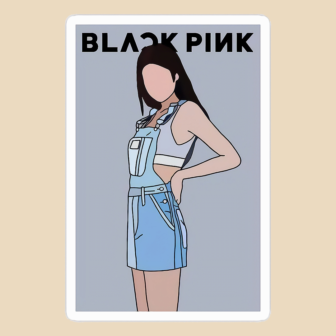 استیکر black pink کد 1758