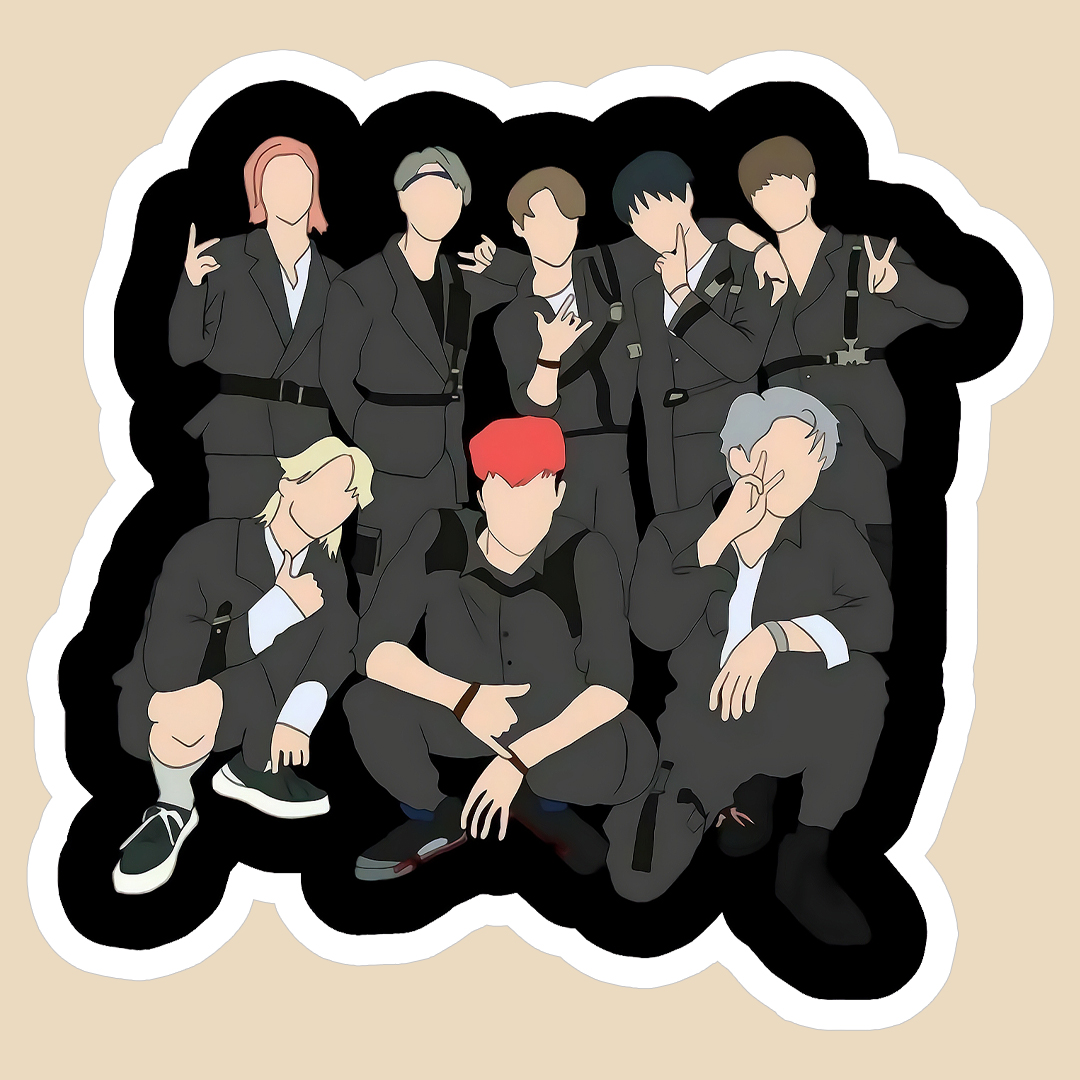 استیکر k-pop کد 1771