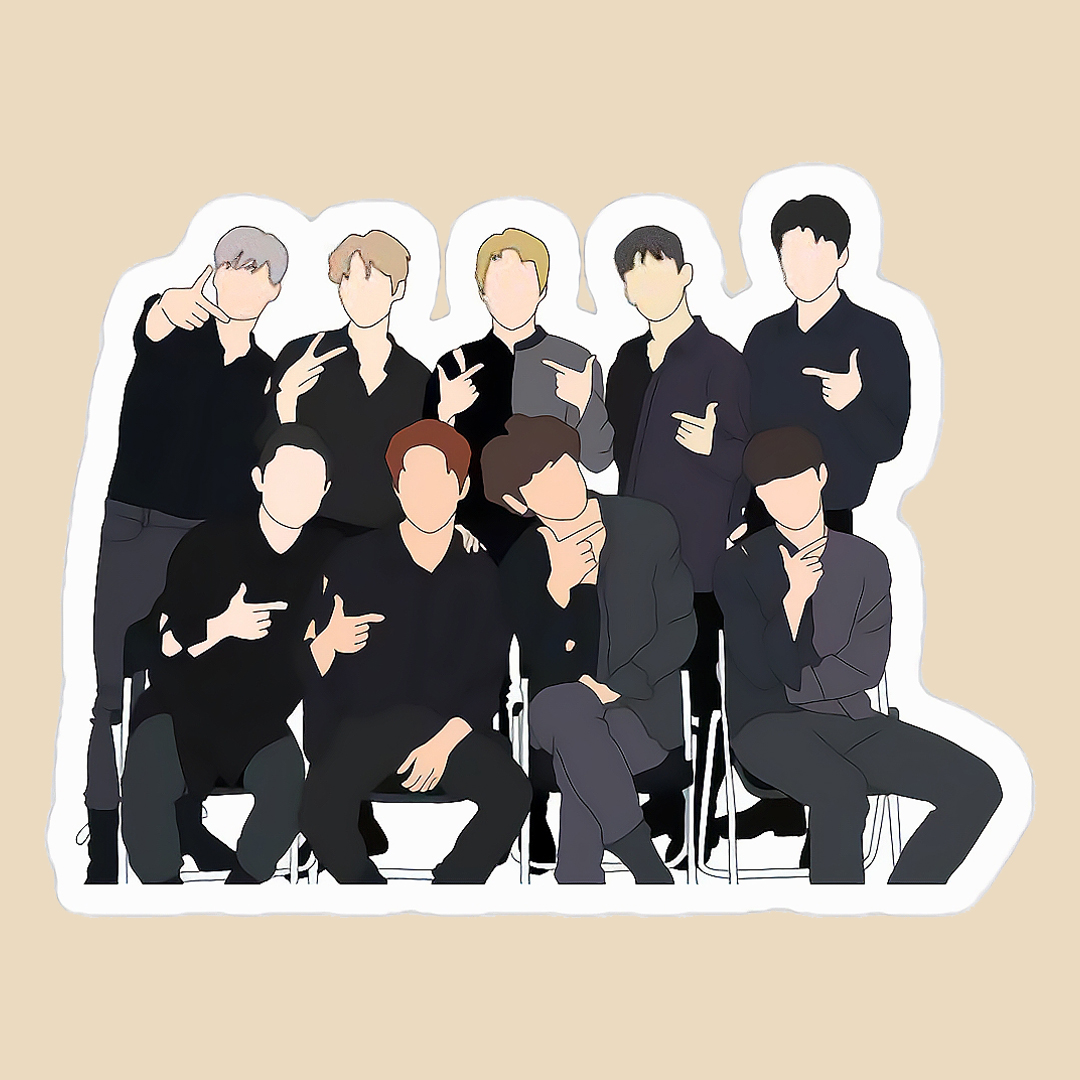 استیکر exo کد 1807