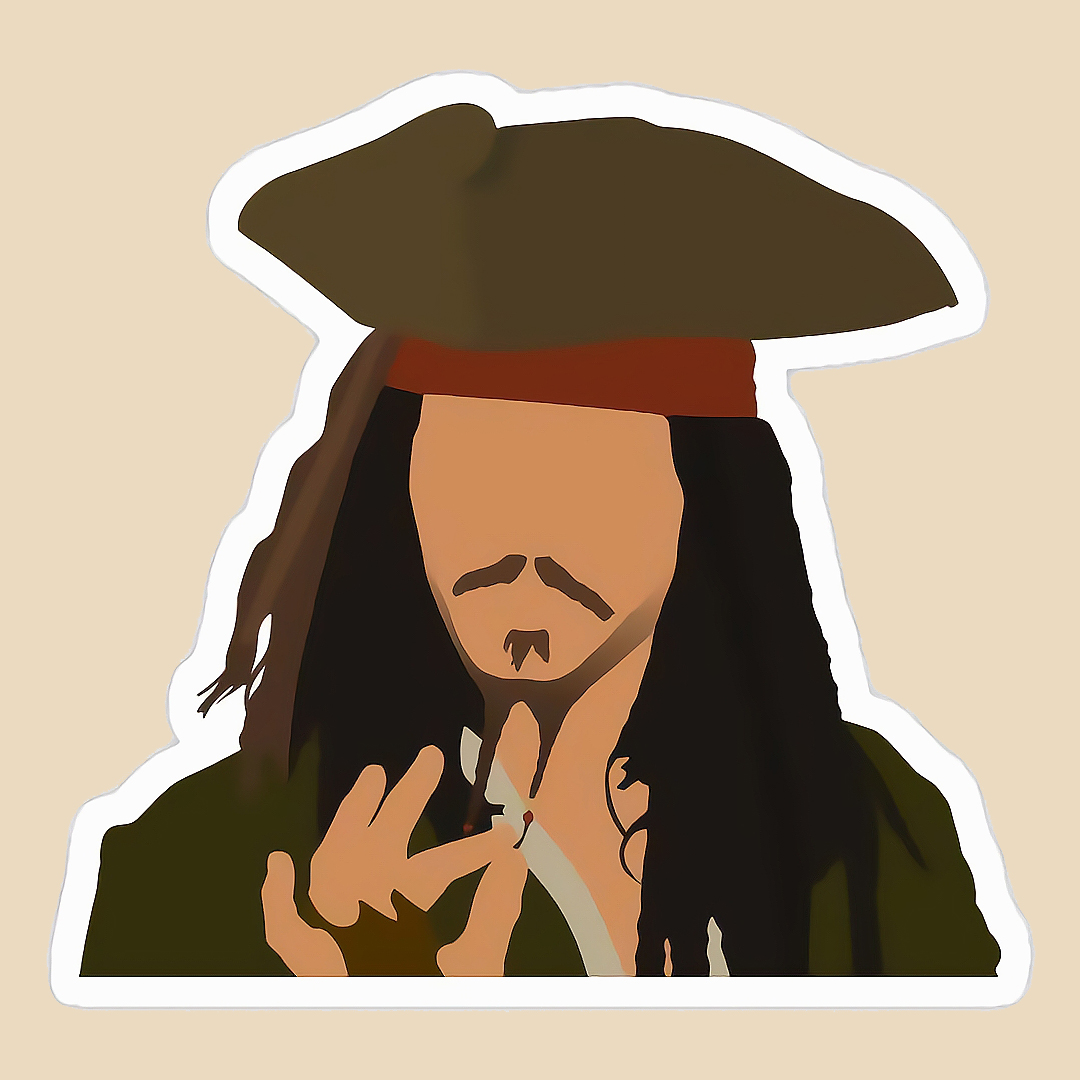 استیکر johnny depp کد 1824