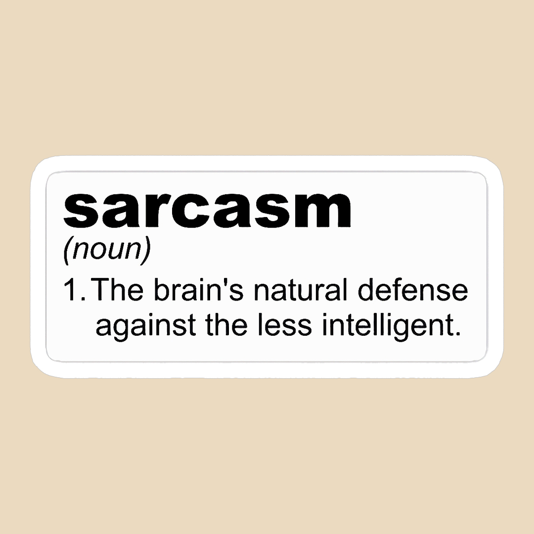استیکر sarcasm کد 1845