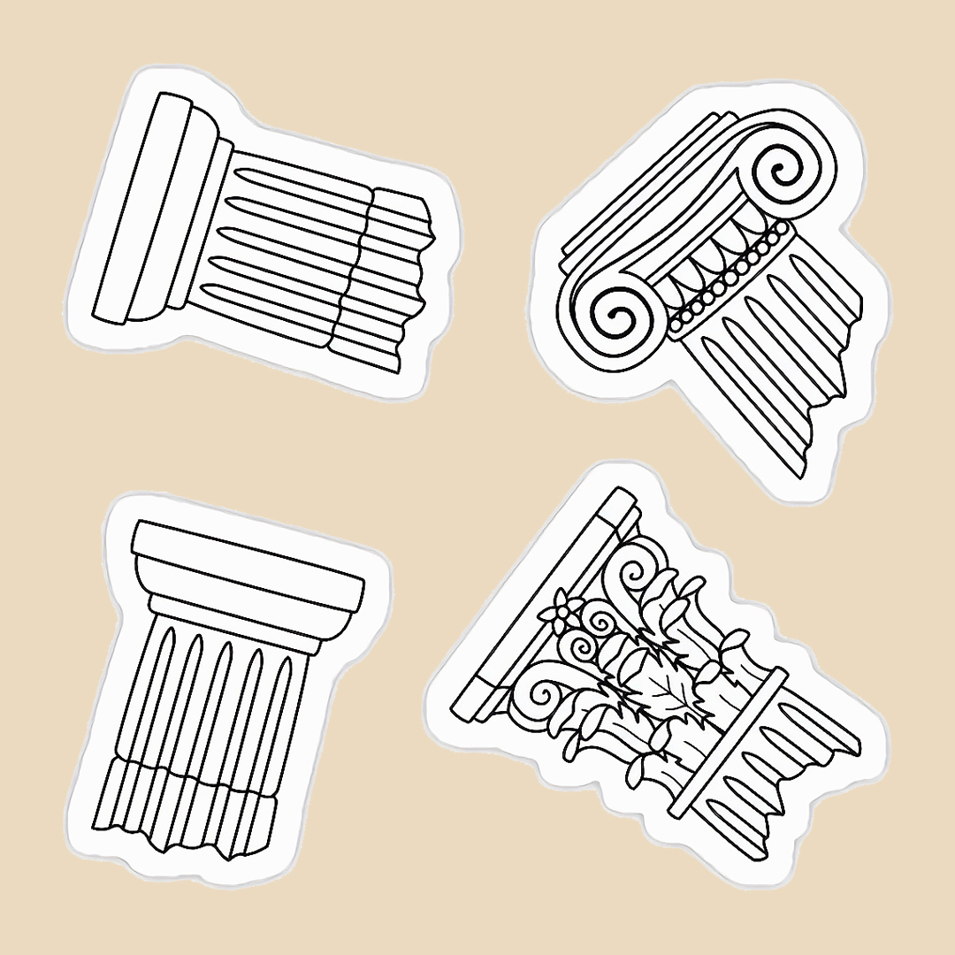 استیکر architecture کد 1915