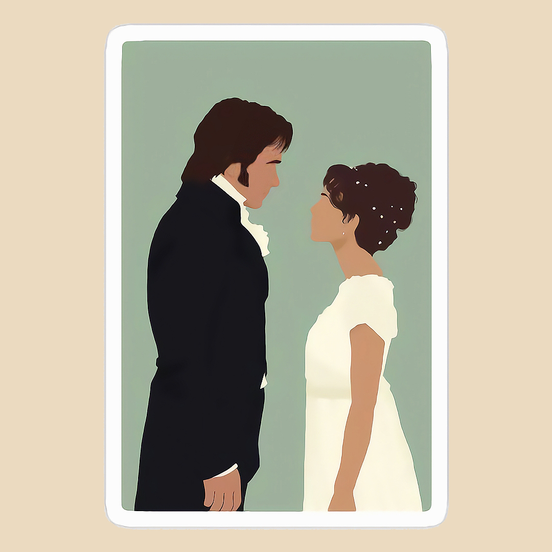 استیکر pride and prejudice کد 1895