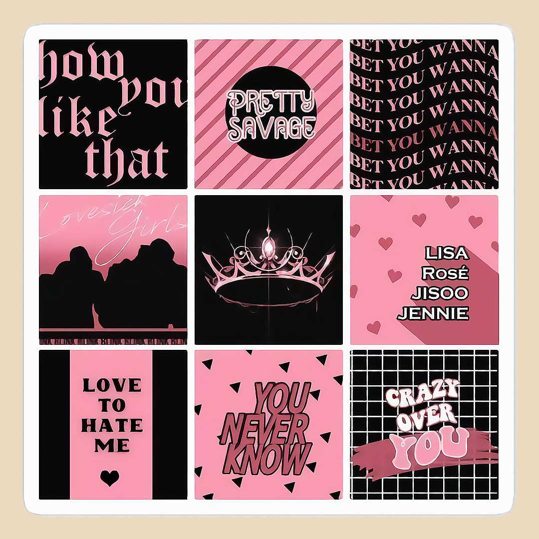 استیکر pinky vibe کد 2102