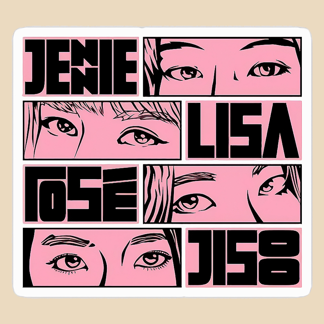 استیکر black pink کد 2117