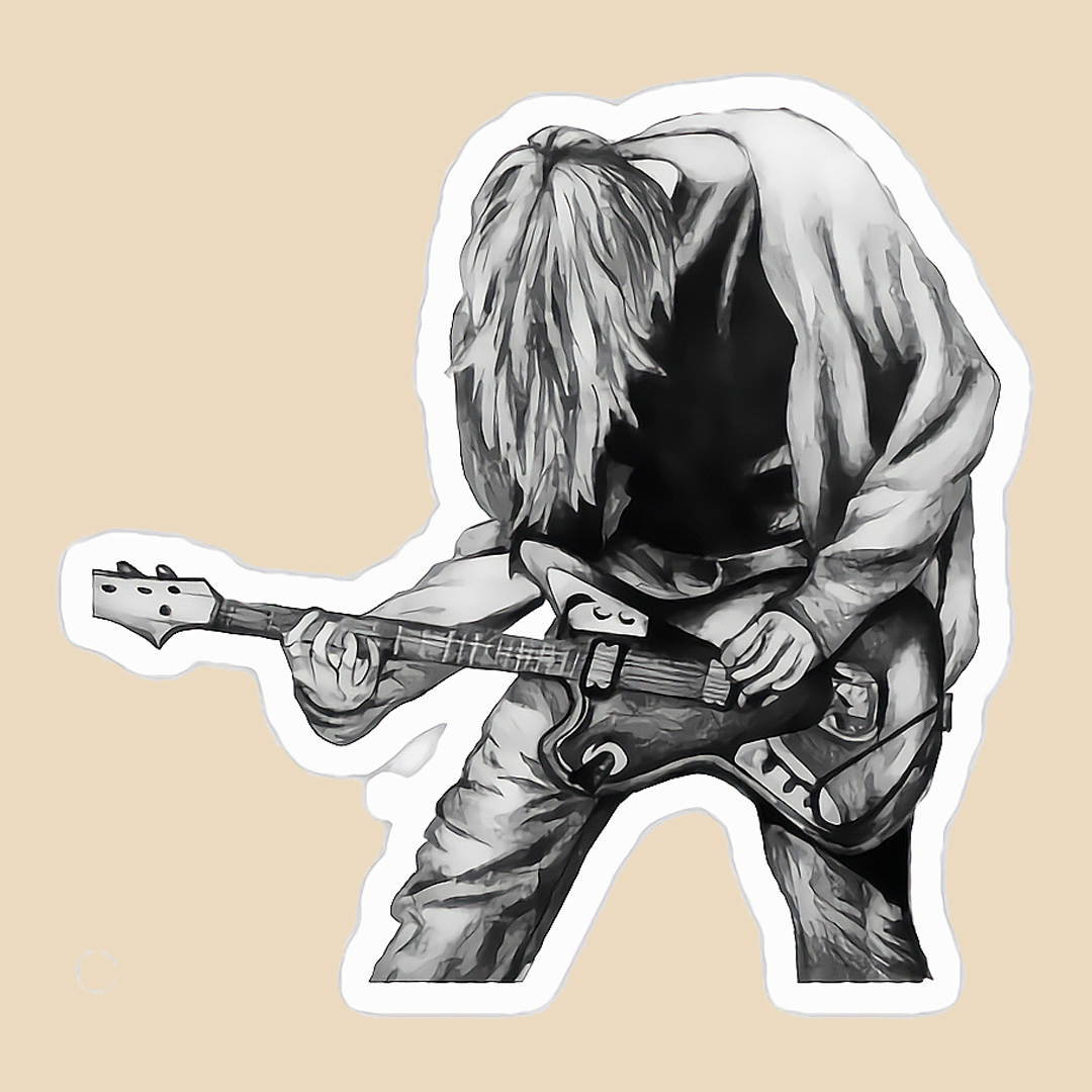 استیکر rock star کد 2127