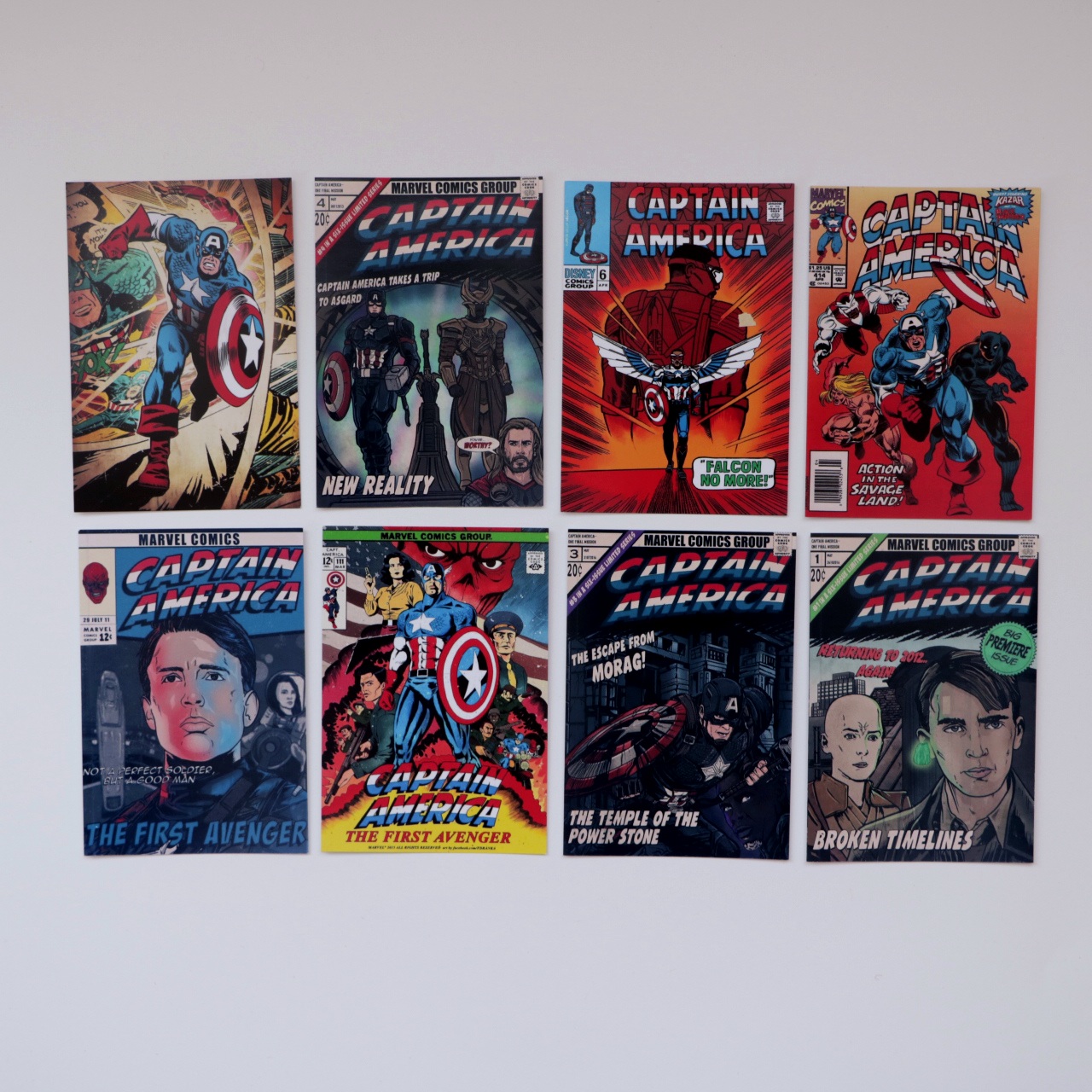 پک captain America