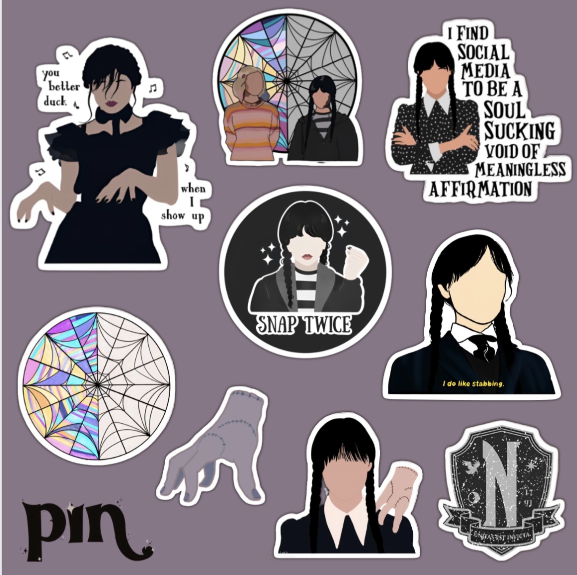 پک استیکر ونزدی