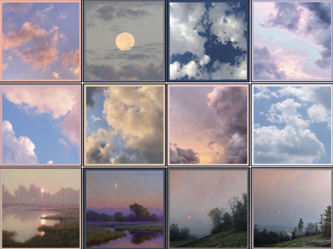 کلاژ crystal skies