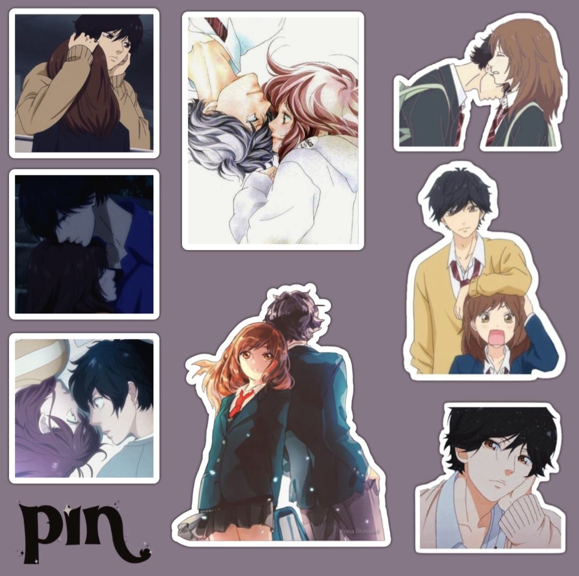 پک استیکر blue spring ride