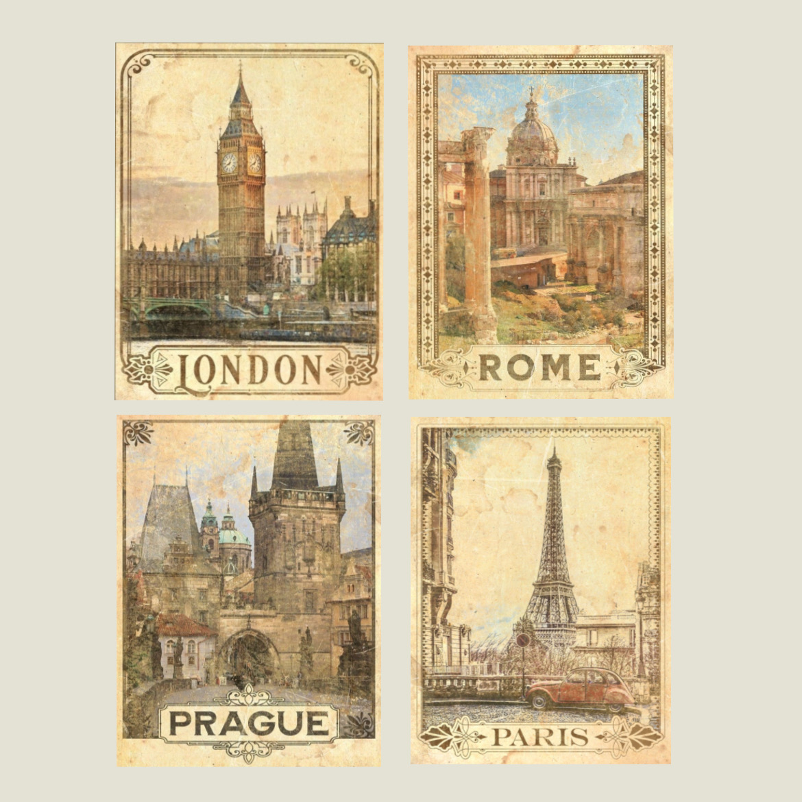 پک پوستر cities