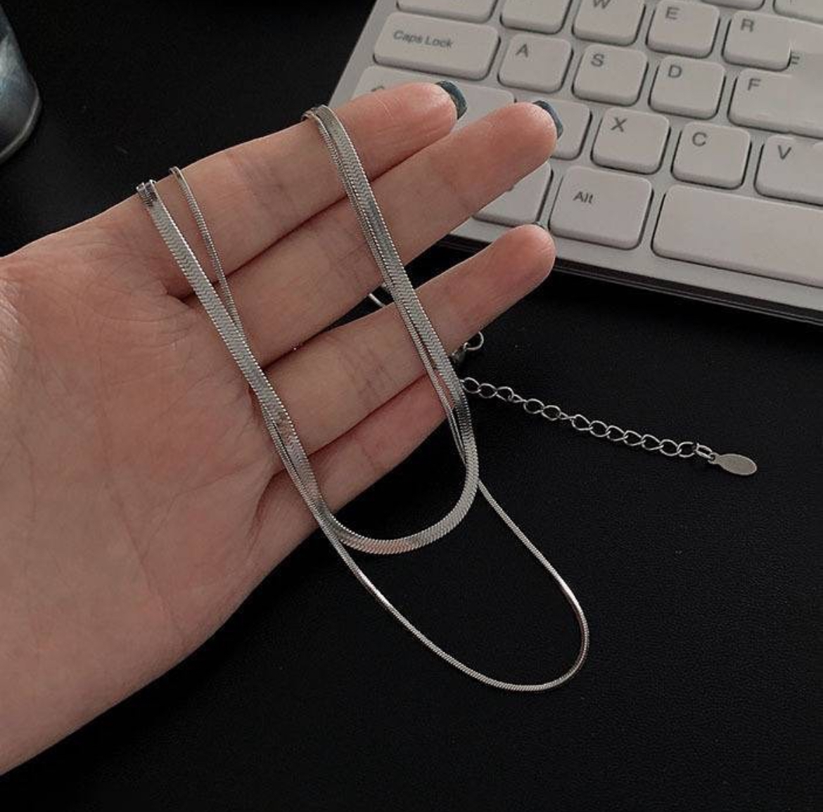 گردنبند دو لاین ماری