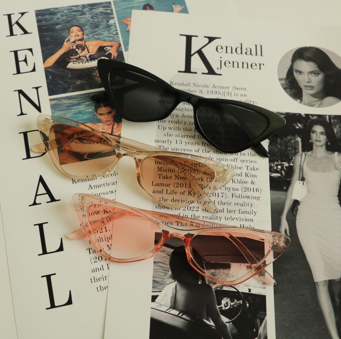 عینک فریم گربه ای