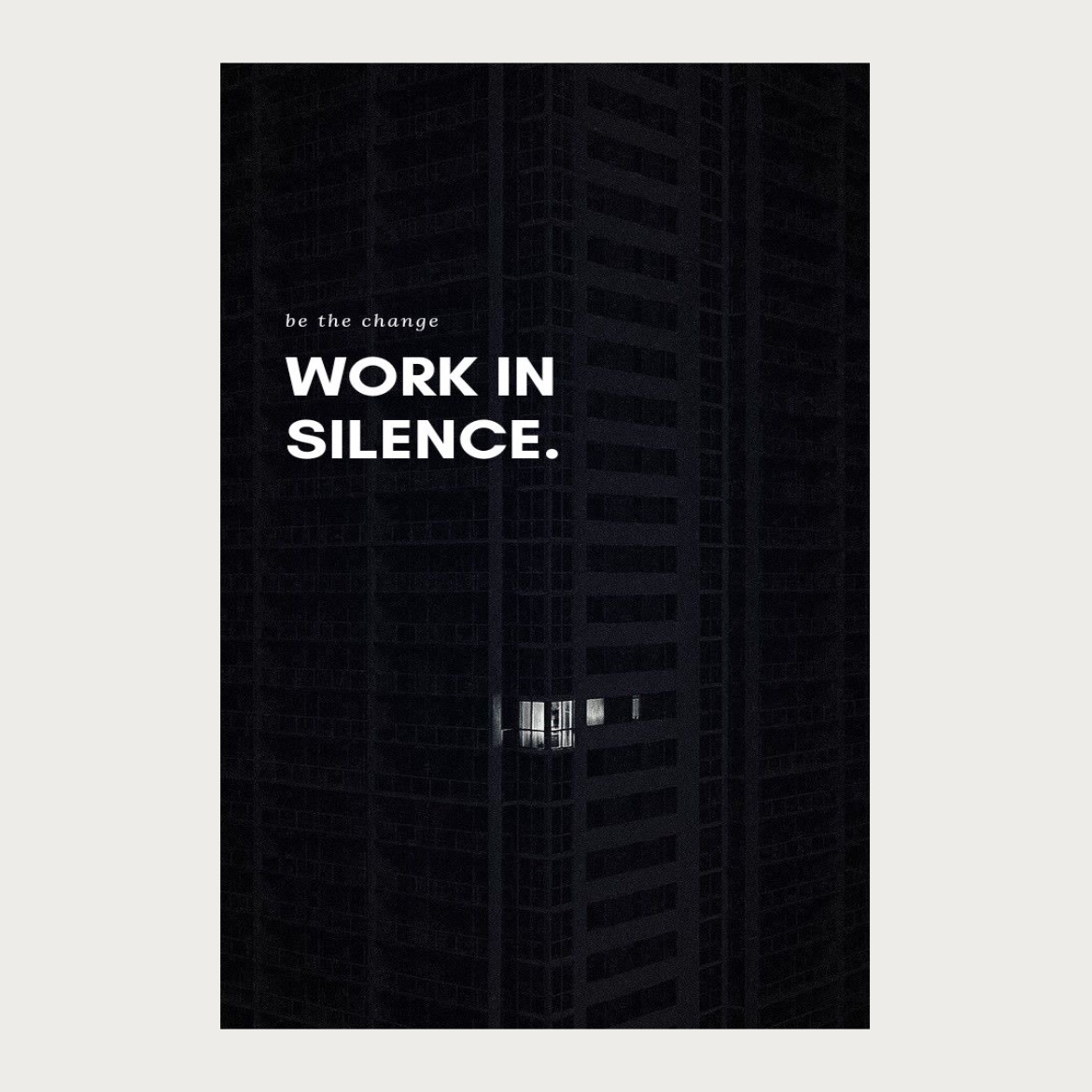 پوستر in slience