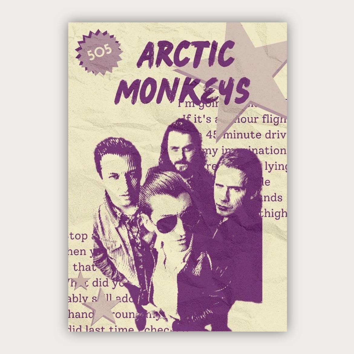 پوستر Arctic monkeys