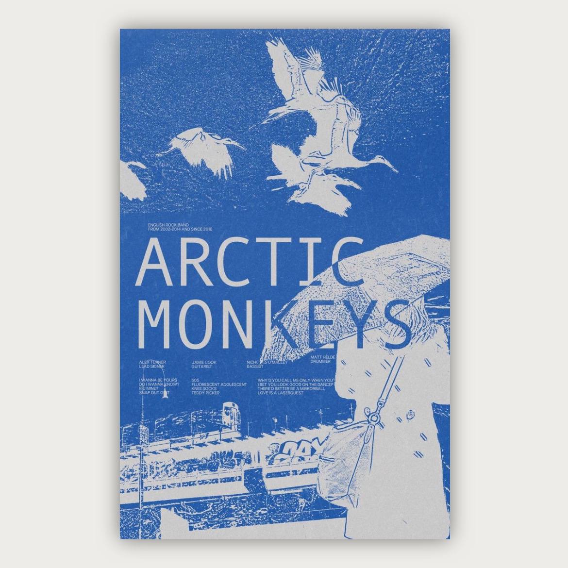 پوستر Arctic monkeys