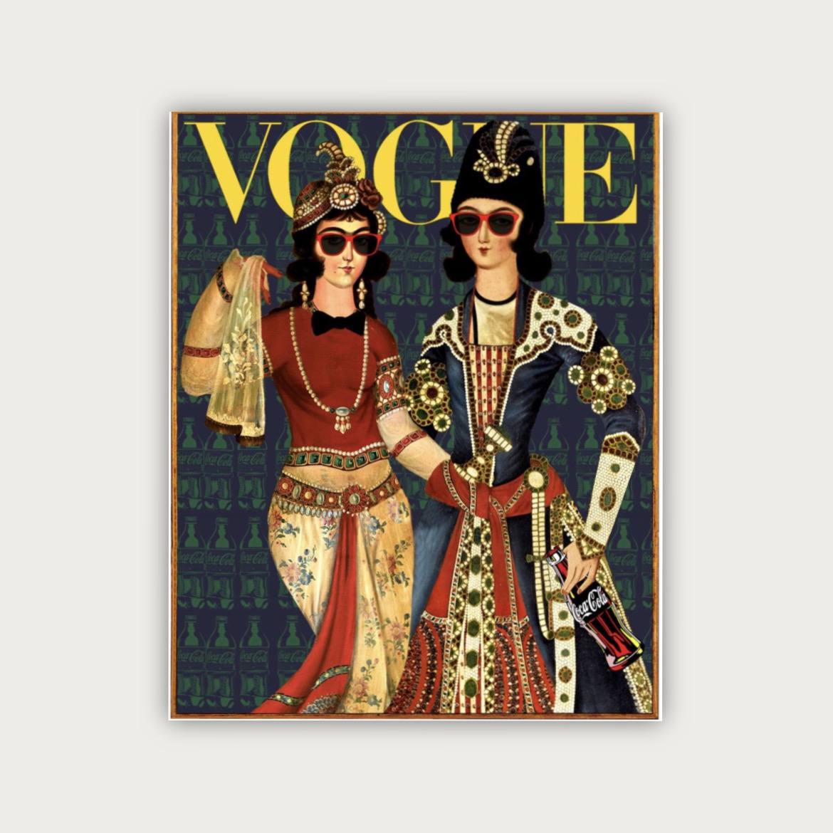 پوستر ووگ قجری